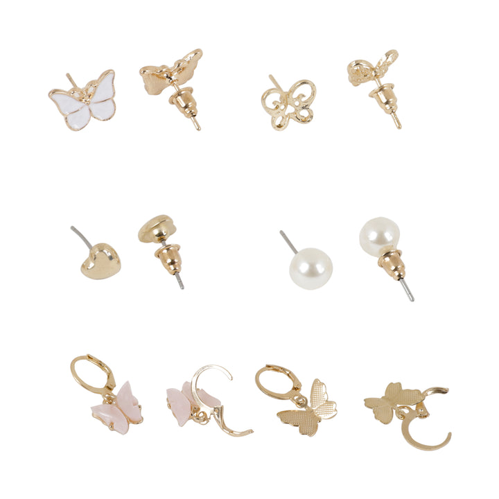 Bewitched Butterfly Set of 6 Earrings