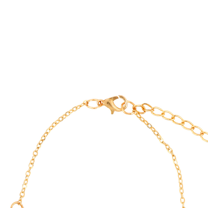 Bewitched Golden Pearl Linked Bracelet