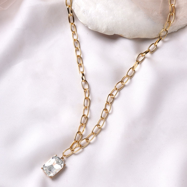 Bewitched Delicate White Charm Necklace