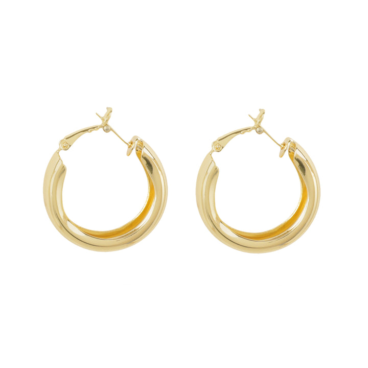 Bewitched Classic Gold Hoop Earrings