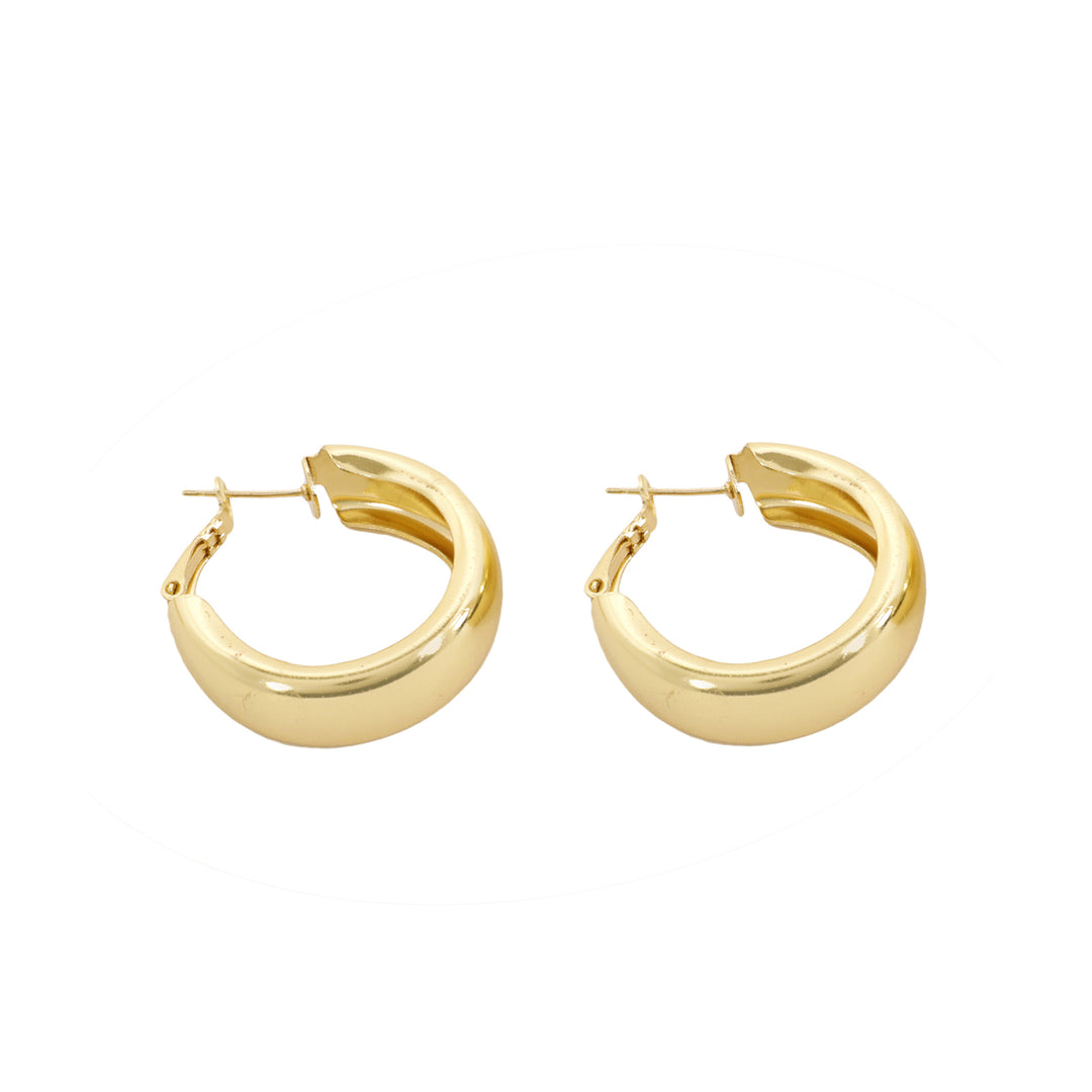 Bewitched Classic Gold Hoop Earrings