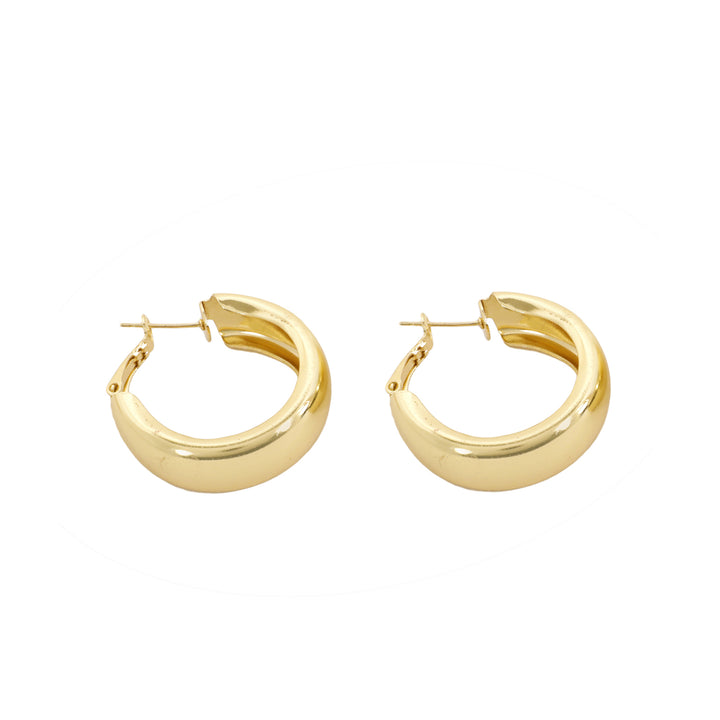 Bewitched Classic Gold Hoop Earrings