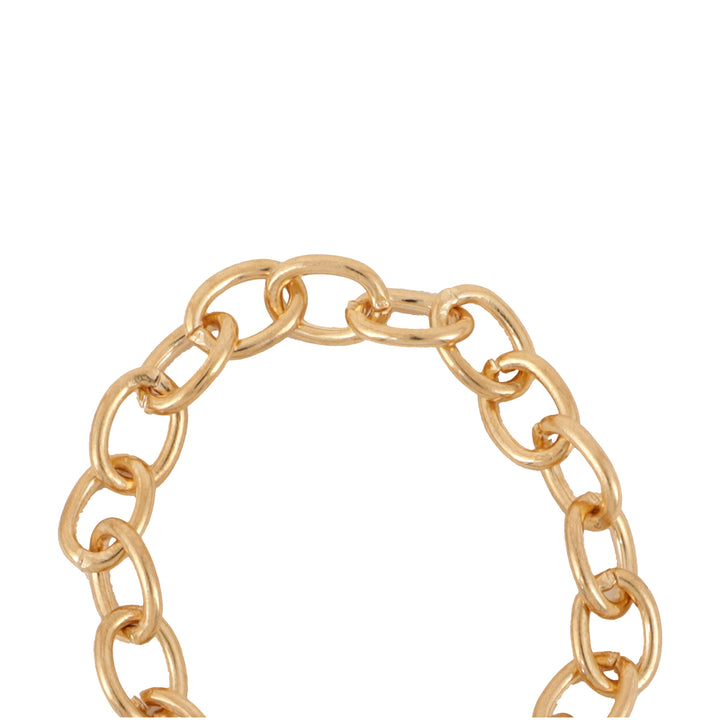 Bewitched Smitten Lock & Key Gold  Bracelet