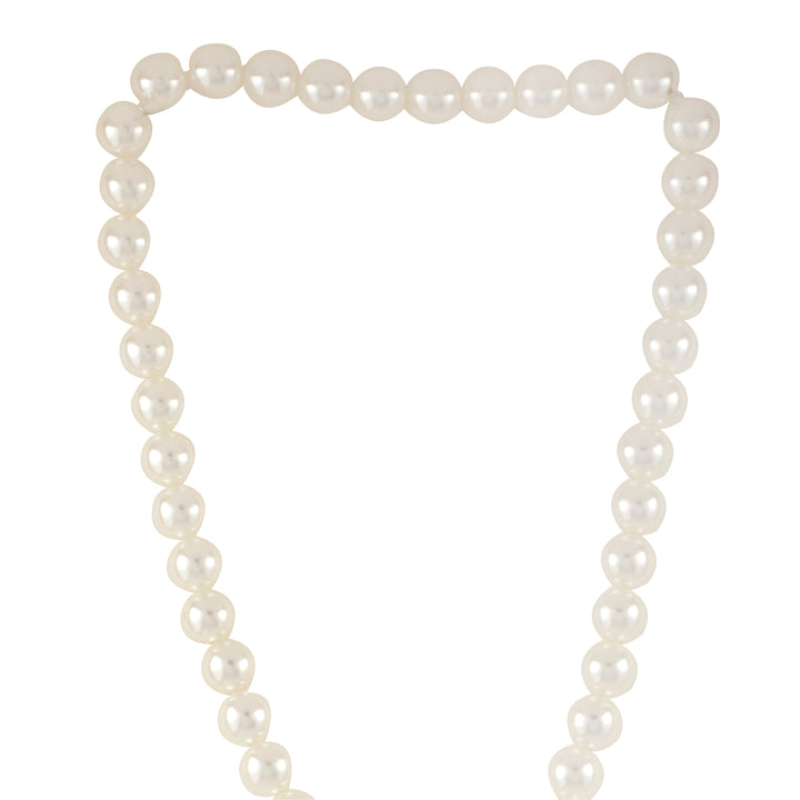 Bewitched Akoya Pearl Heart Necklace
