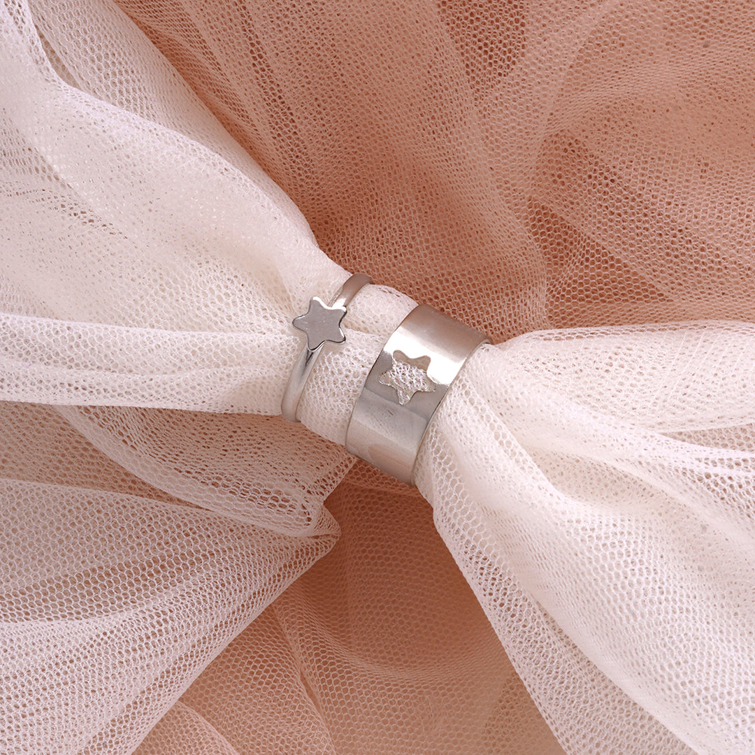 Bewitched Shooting Star Silver Ring