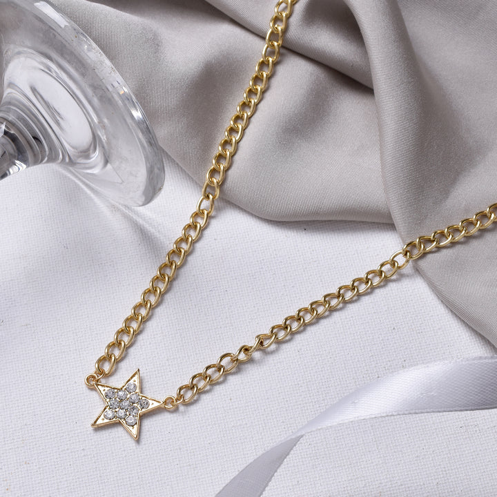 Bewitched Crystal Star Necklace