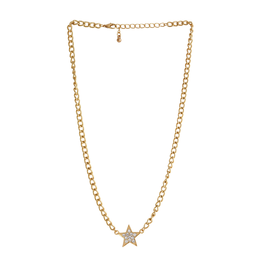 Bewitched Crystal Star Necklace