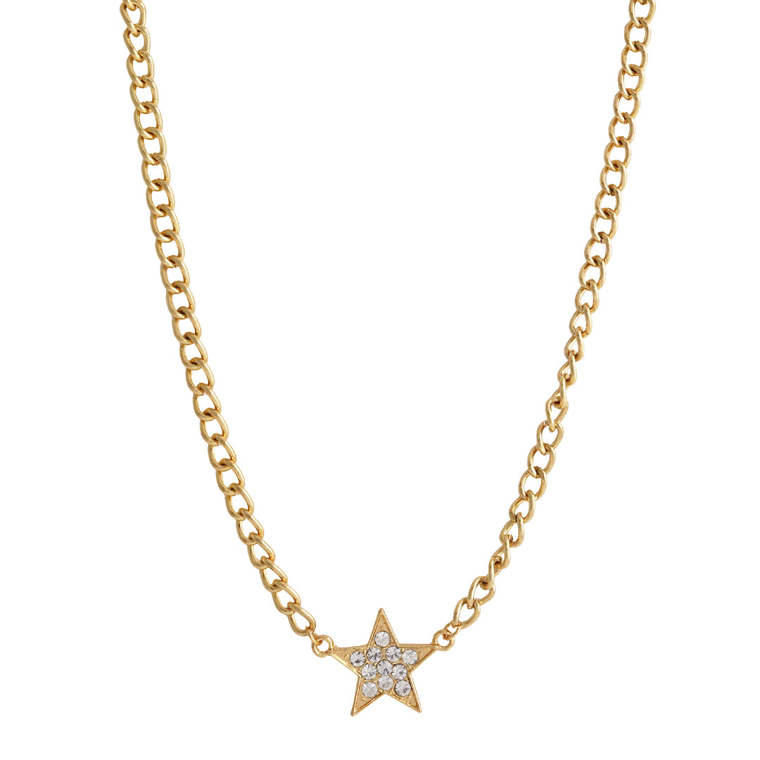 Bewitched Crystal Star Necklace