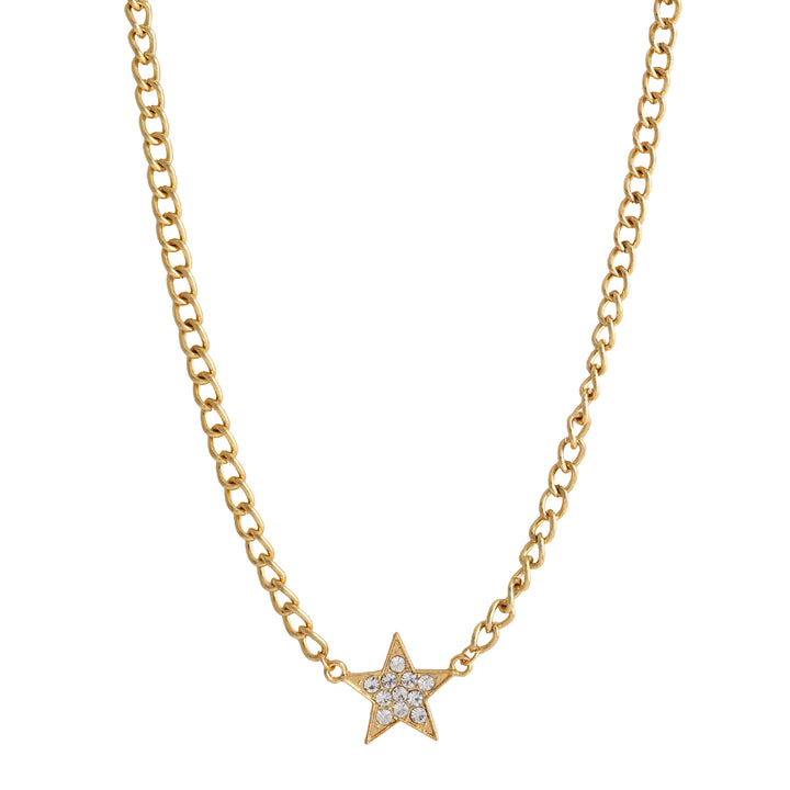Bewitched Crystal Star Necklace