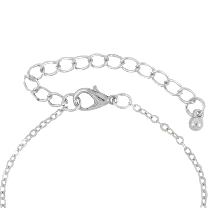 Bewitched Shiny Halo Silver Bracelet