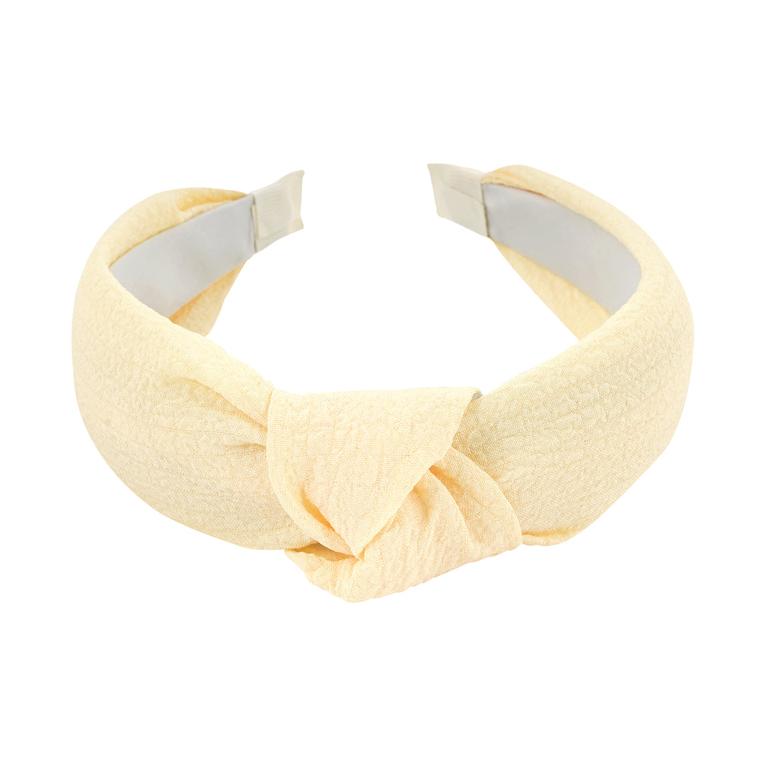 Bewitched Arabella Yellow Knotted Hairband