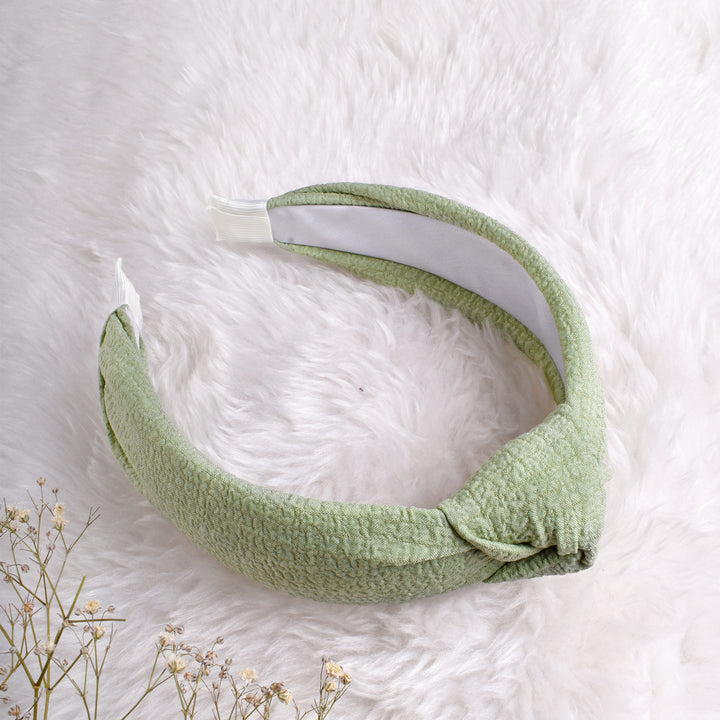 Bewitched Arabella Mint Knotted Hairband
