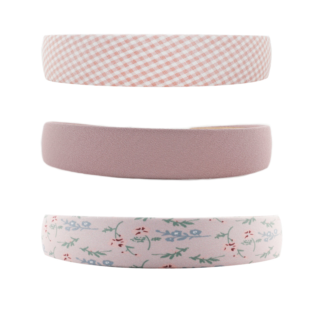 Bewitched Very Berry Pink Set Of 3 Hairbands