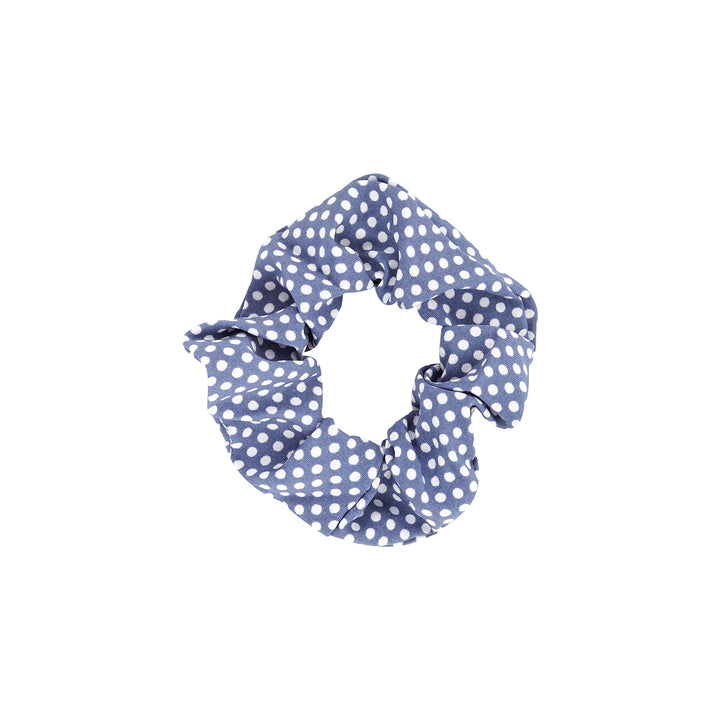 Bewitched Ness Blue Polka Scrunchie