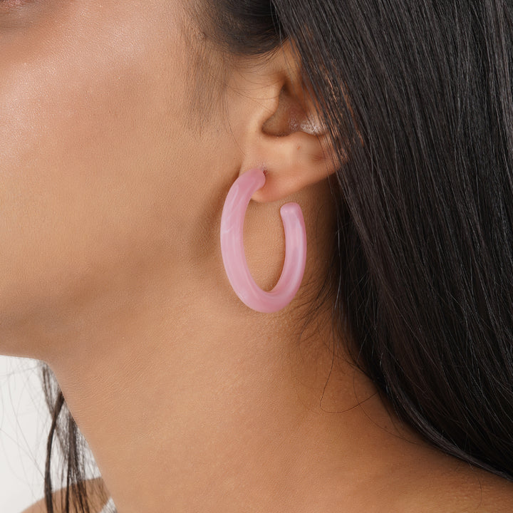 Bewitched Omega Bubblegum Hoop Set