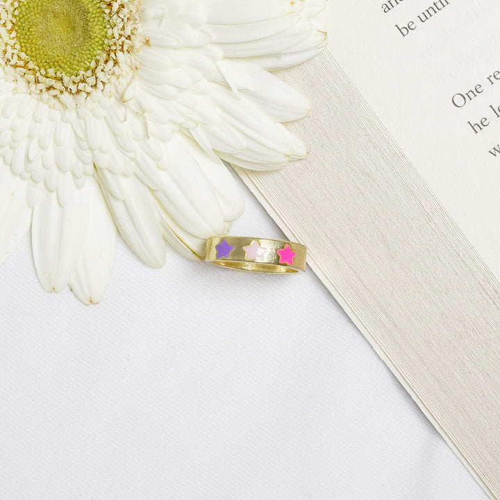 Bewitched Vienna Star Multicolour Ring