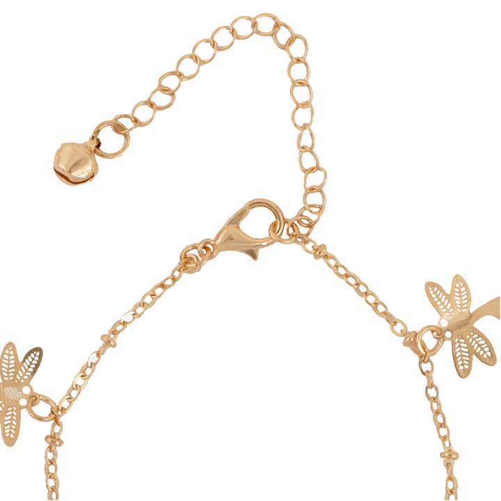 Bewitched Fire fly Gold Anklet