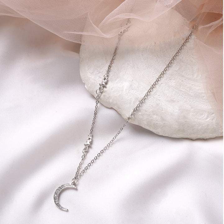 Bewitched Moonshine Silver Chain Necklace