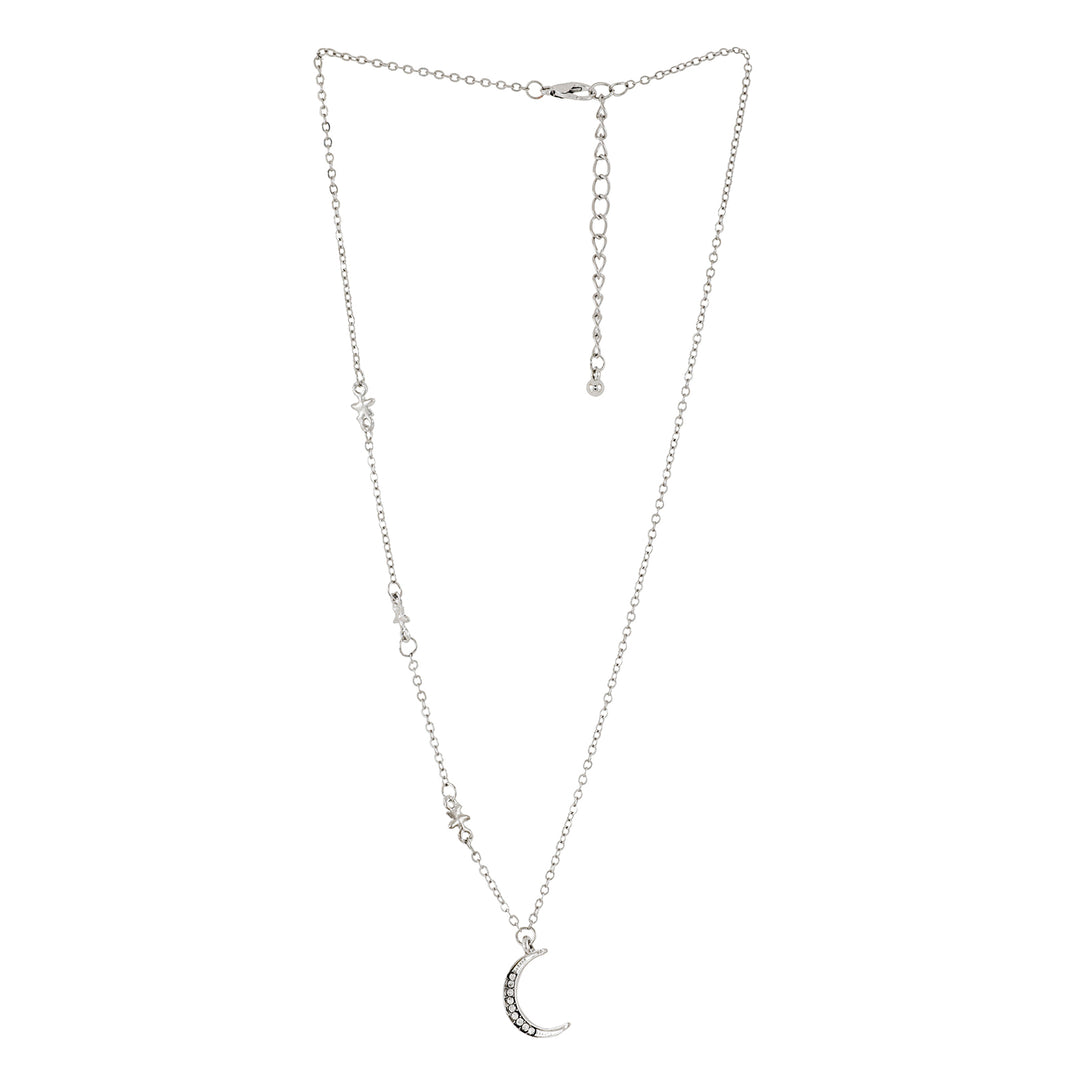 Bewitched Moonshine Silver Chain Necklace