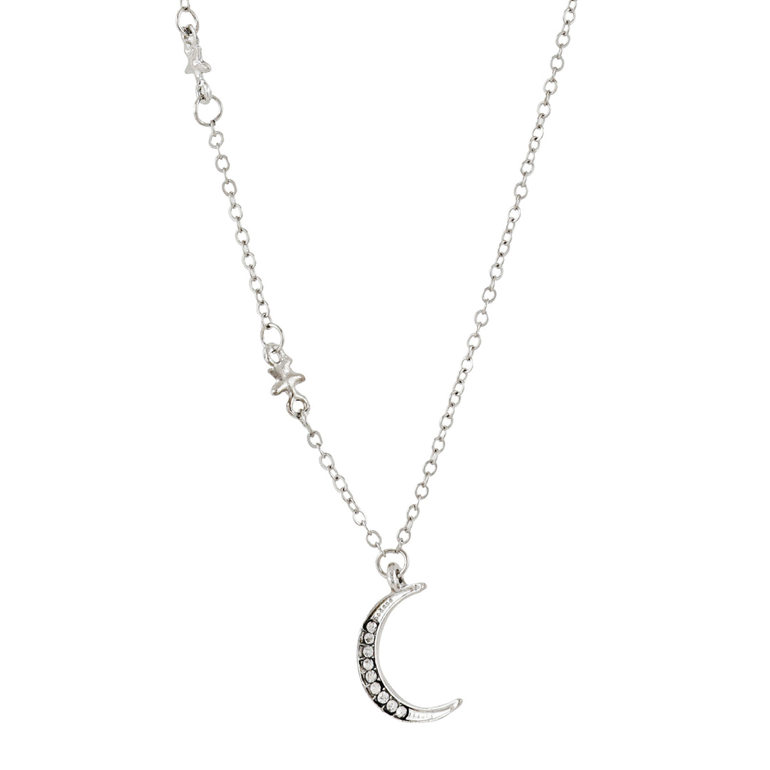 Bewitched Moonshine Silver Chain Necklace