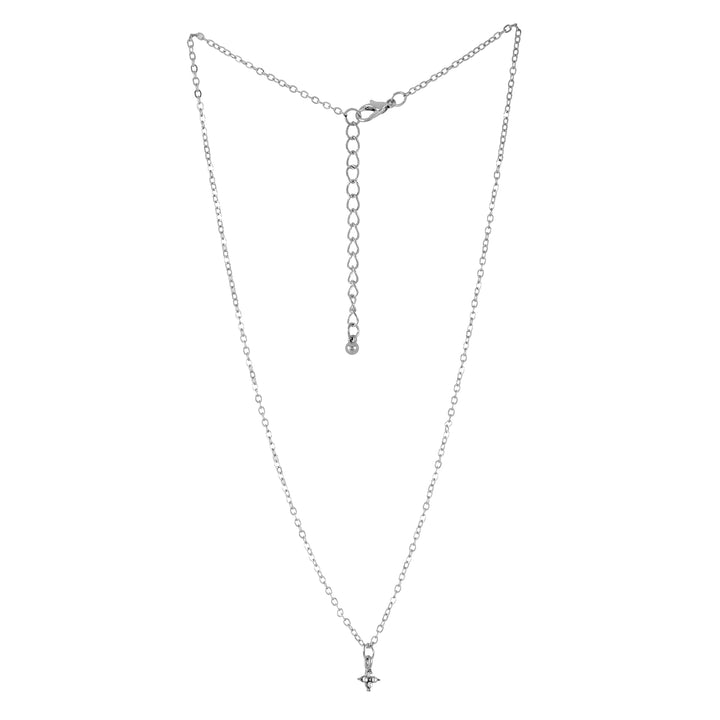 Bewitched Dainty Heart Drop Silver Necklace