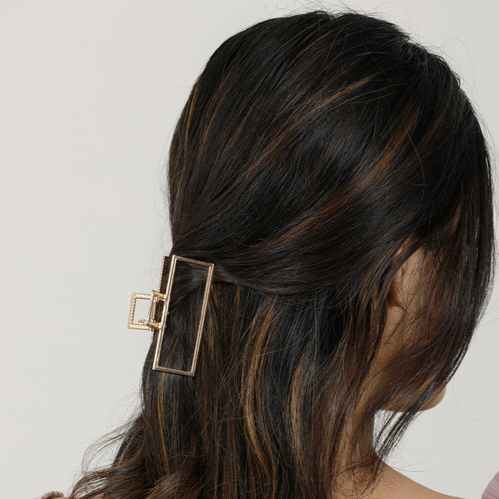 Bewitched Stella Gold Rectangle Hair Clip
