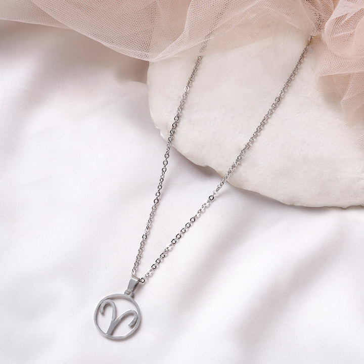 Bewitched Aries Zodiac Pendant Necklace