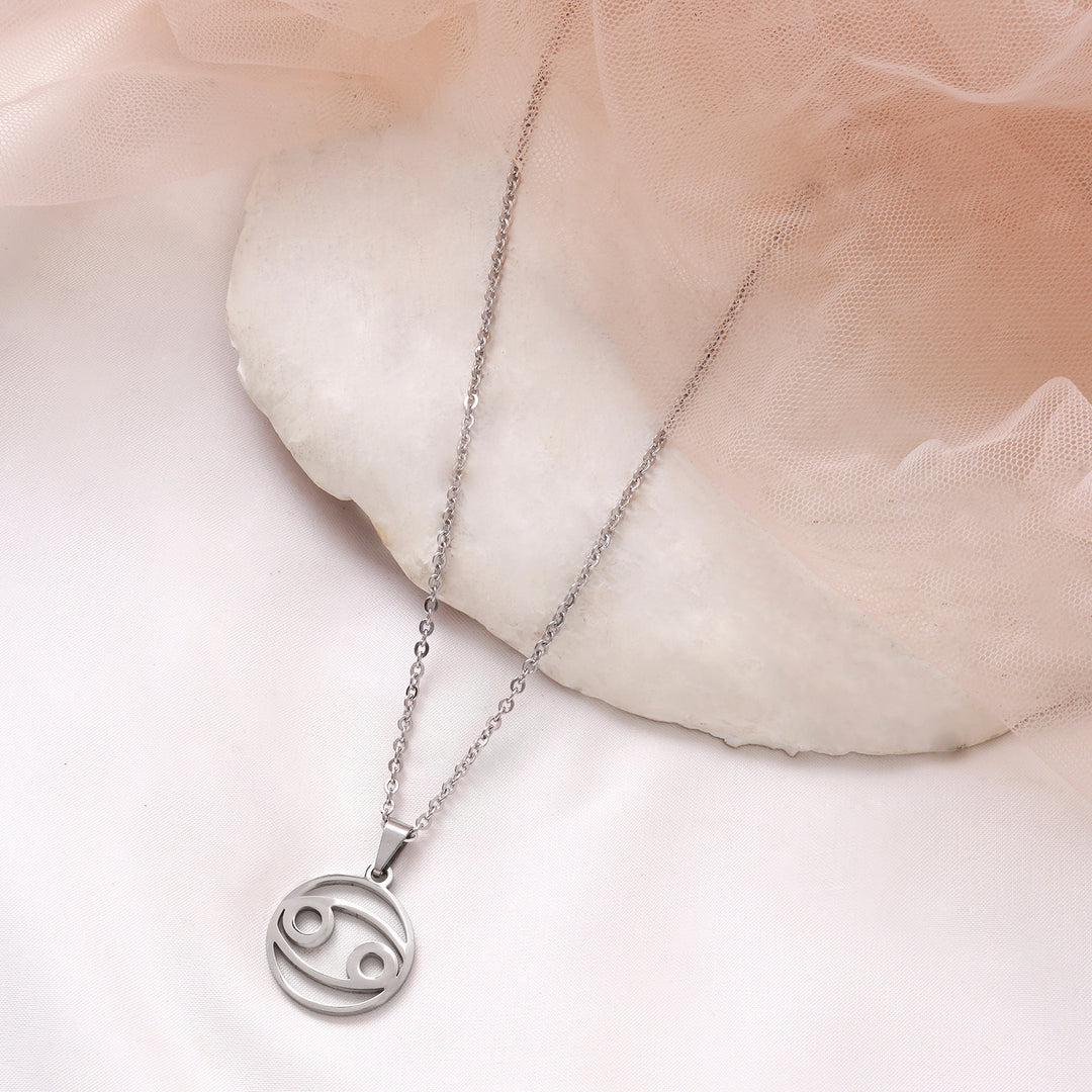 Bewitched Cancer Zodiac Pendant Necklace