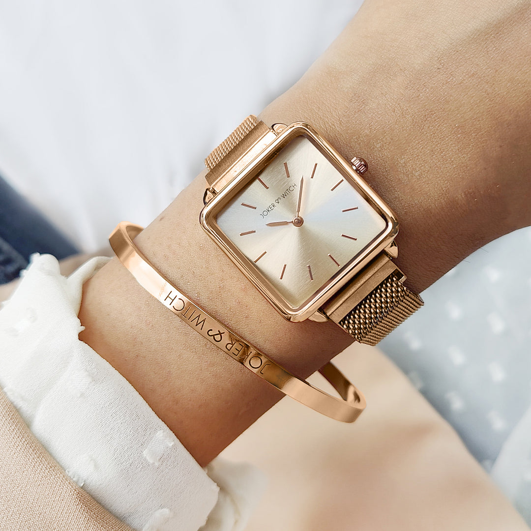Bracelet Watches - Buy bracelet watch online | Joker&Witch - rose-gold-dial - rose-gold-dial