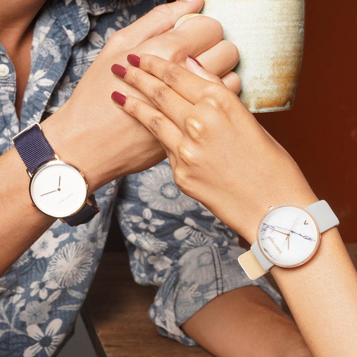 Dre and Bow couple watches