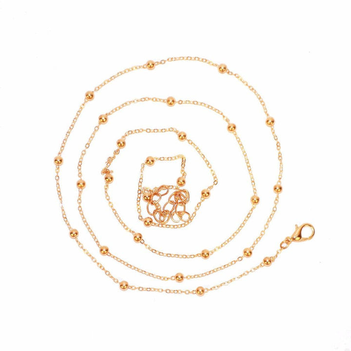 Golden Bead Belly Chain - Joker & Witch