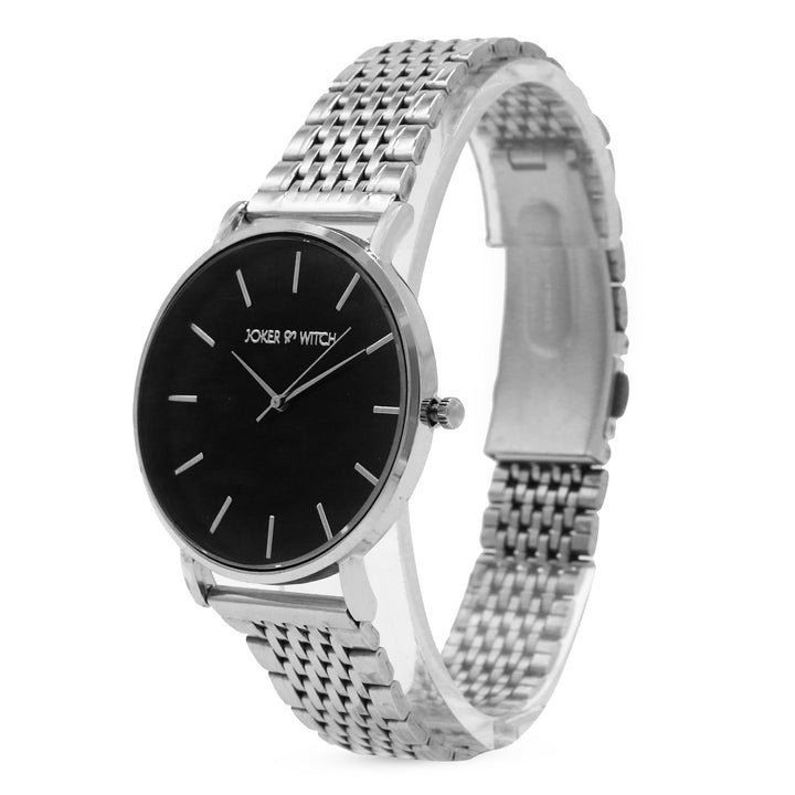 Tamsin Silver Bracelet Stack - Joker & Witch