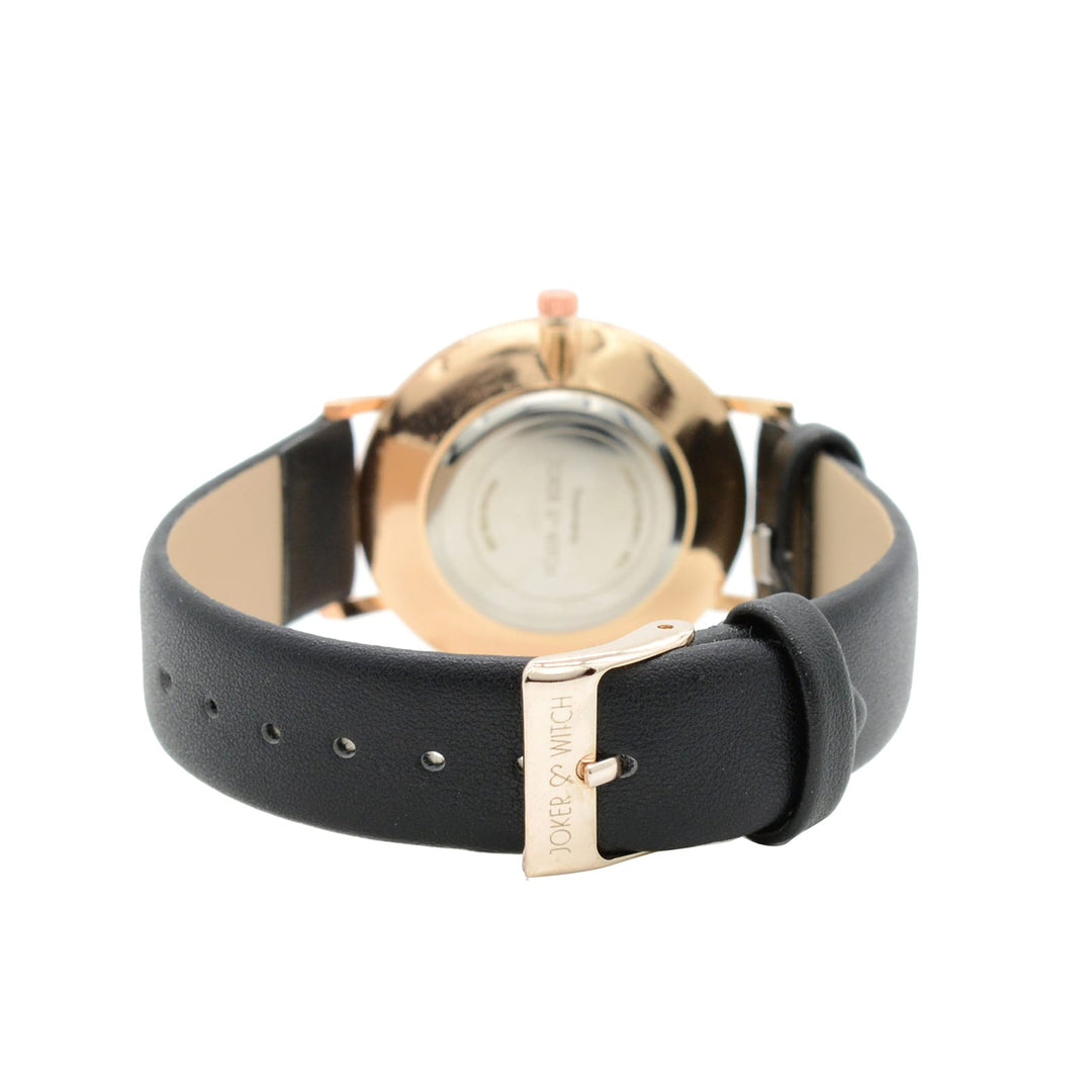 Estee Black Marble Watch Bracelet Stack - Joker & Witch
