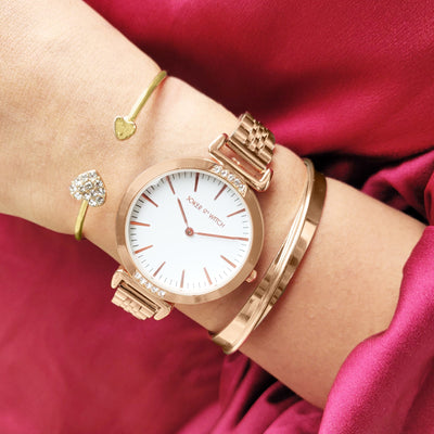 UDAXB Watches for WomenWomens Watches 2024 Women's Fashion Bracelet Sleek  Minimalist Ladies Quartz Watch Wrist Watch,(Buy 2 get 1 free) - Walmart.com