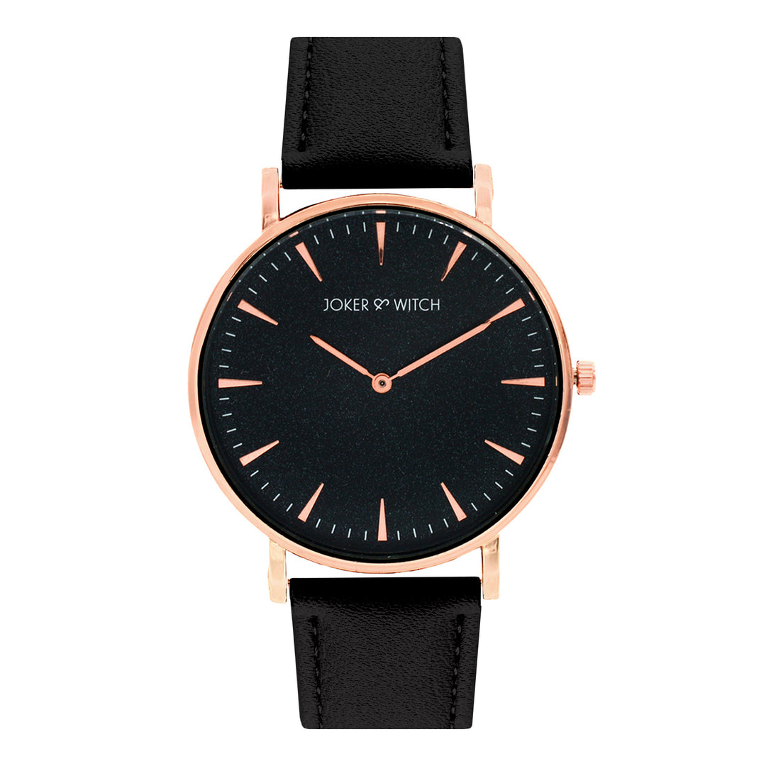 Miracle Black Watch Bracelet Stack