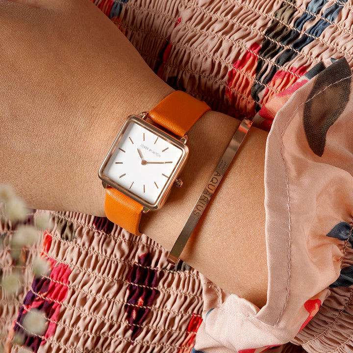 Emily Aquarius Watch Bracelet Stack