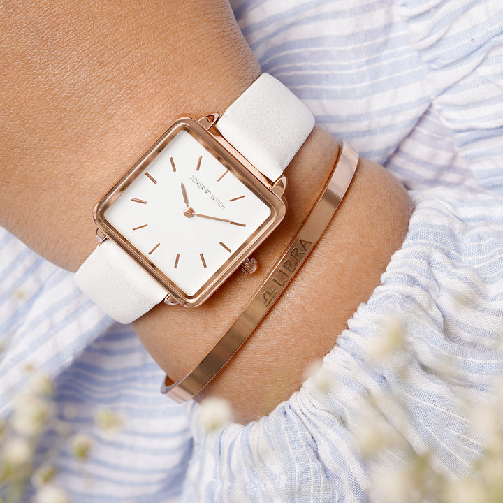 Emily Libra Watch Bracelet Stack