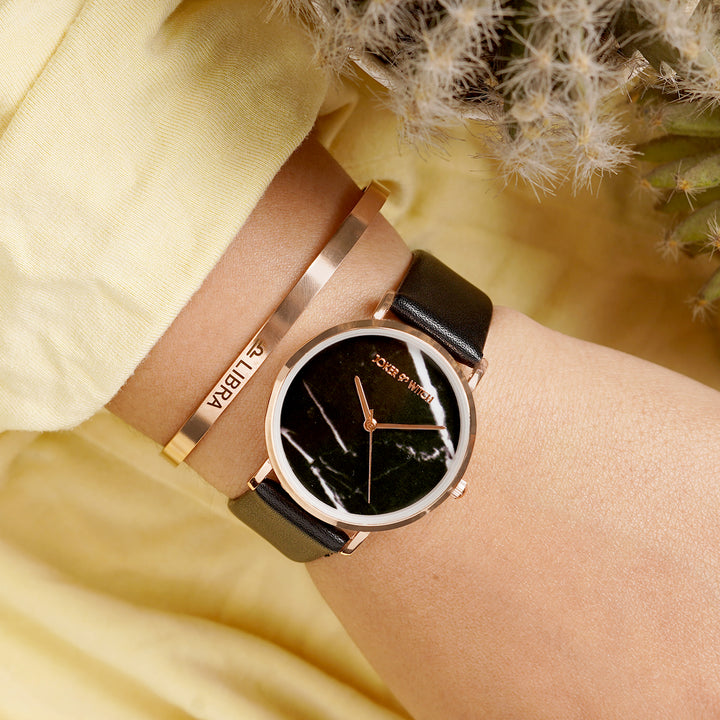 Hannah Libra Watch Bracelet Stack