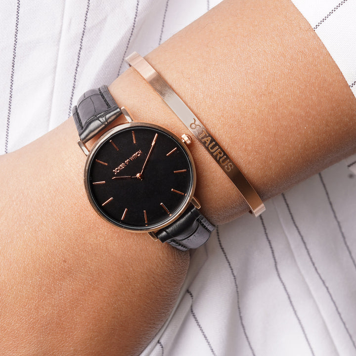 Ariana Taurus Watch Bracelet Stack