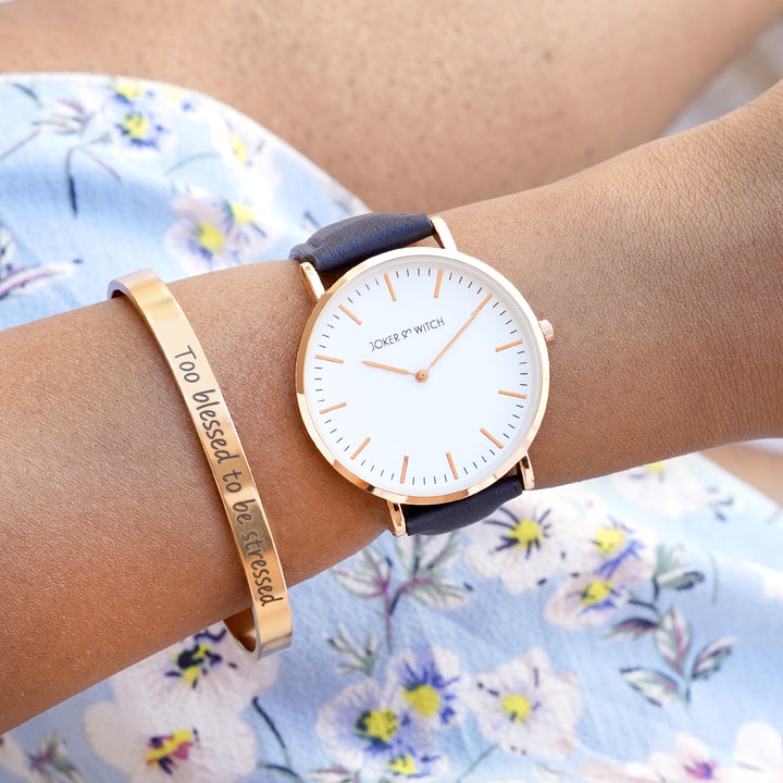 Azure Bay Watch Bracelet Stack