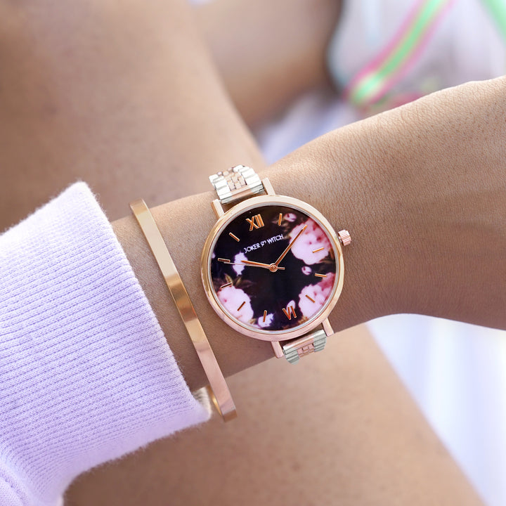 Multiflora Watch Bracelet Stack