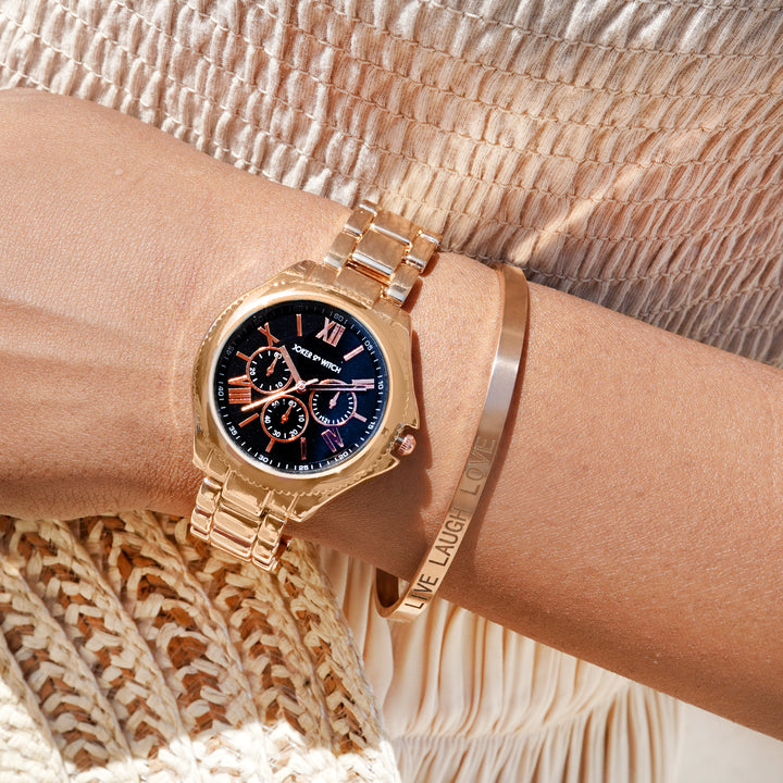 Golden Hour Watch Bracelet Stack