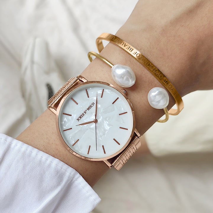 Della Watch Bracelet Stack