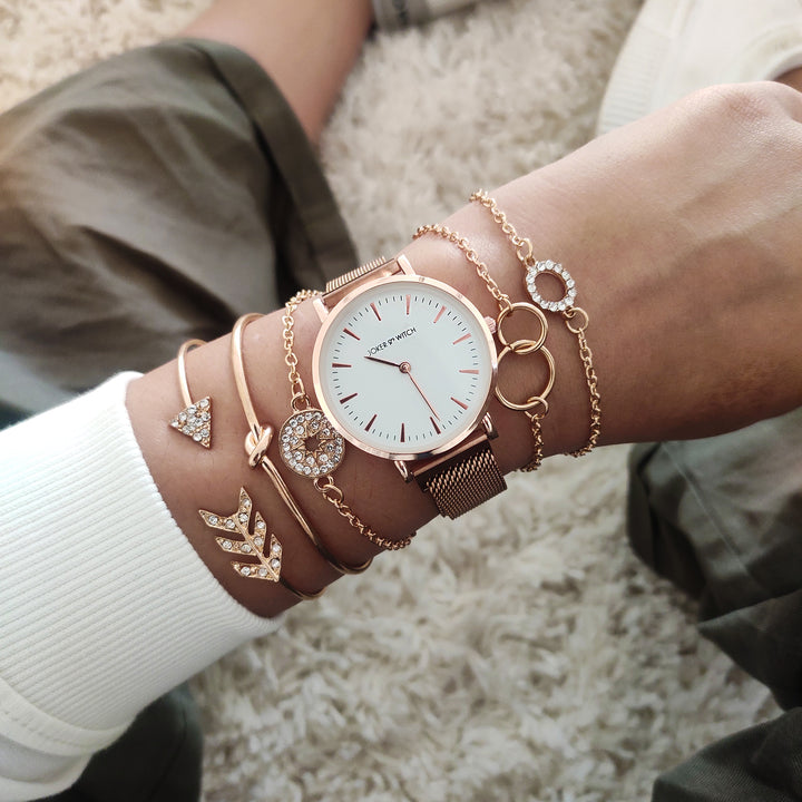Jacinta Watch Bracelet Stack