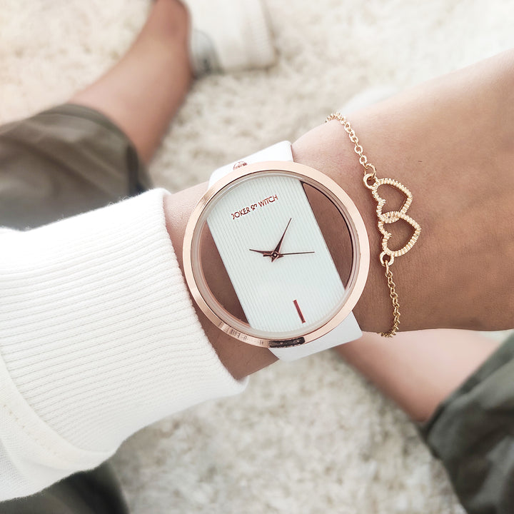 Daisy Watch Bracelet Stack