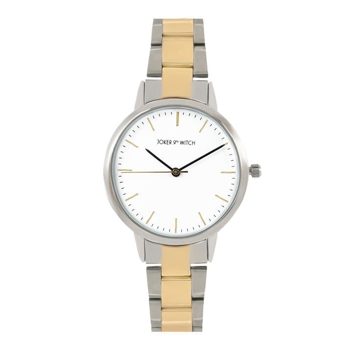 Delores Dualtone Watch Bracelet Stack