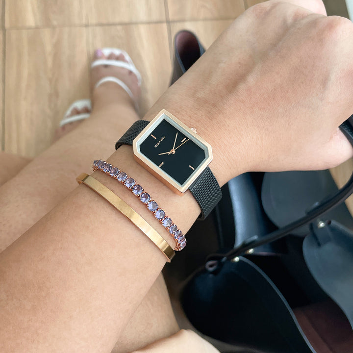 Harley Watch Bracelet Stack