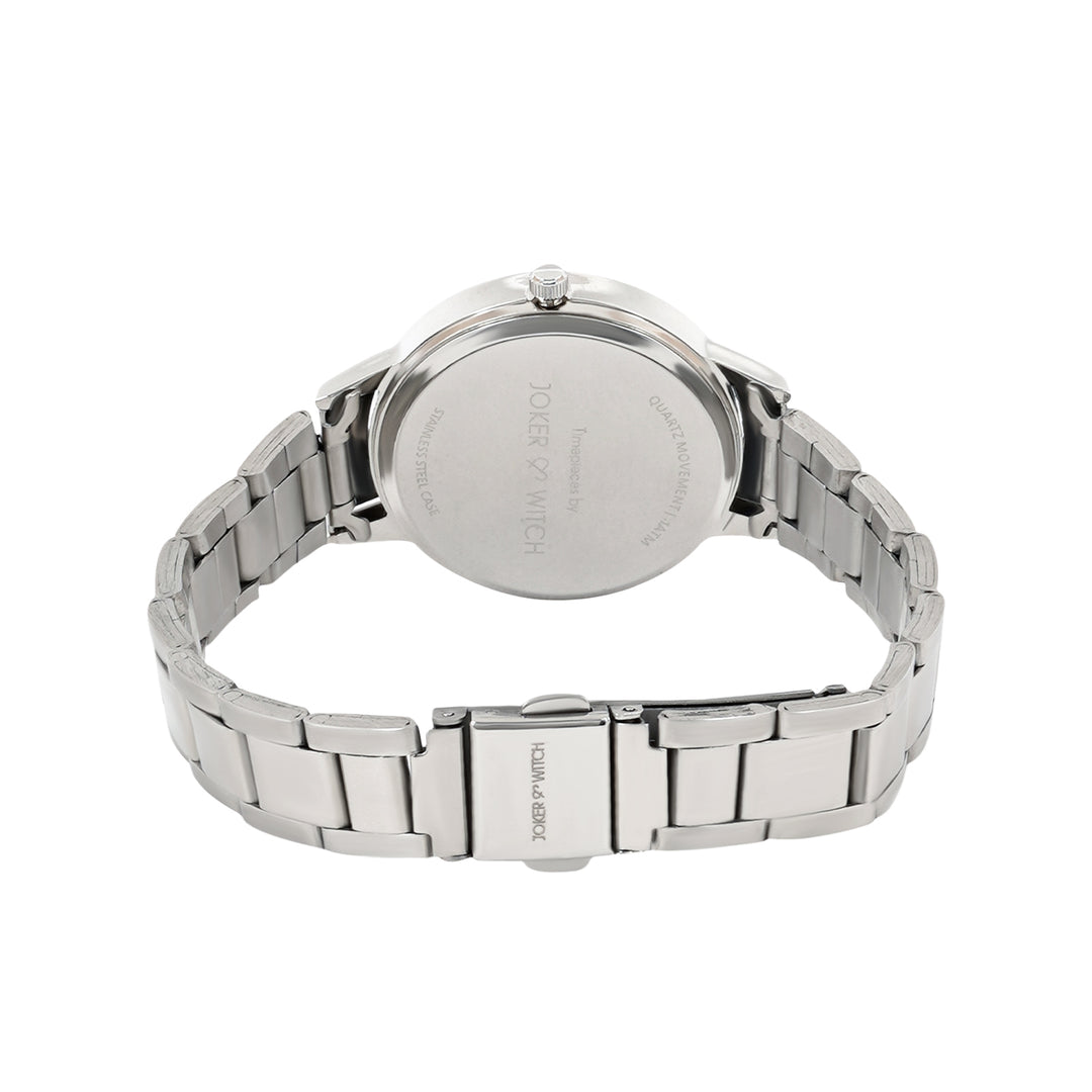 Rexos Silver Watch Bracelet Stack
