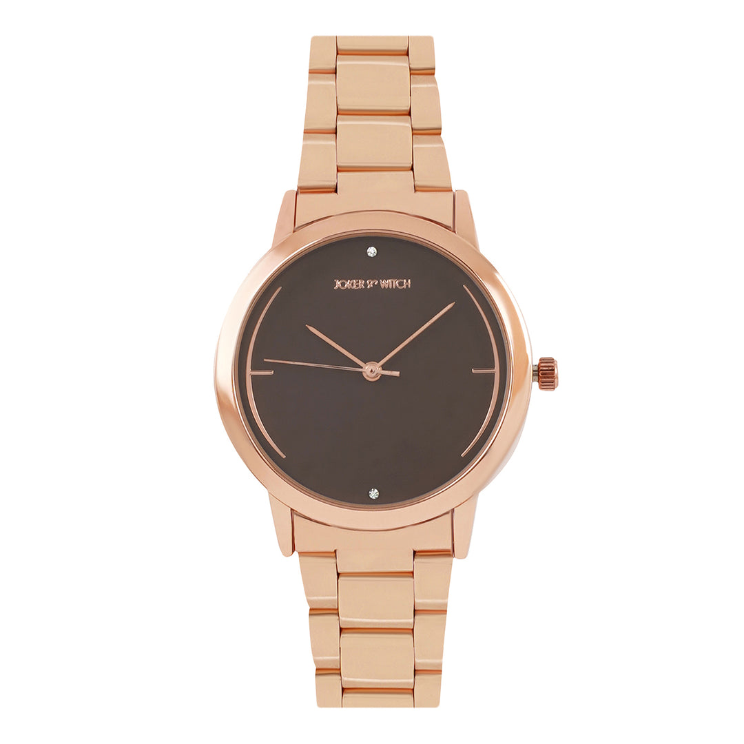 Michelle Rosegold Watch Bracelet Stack