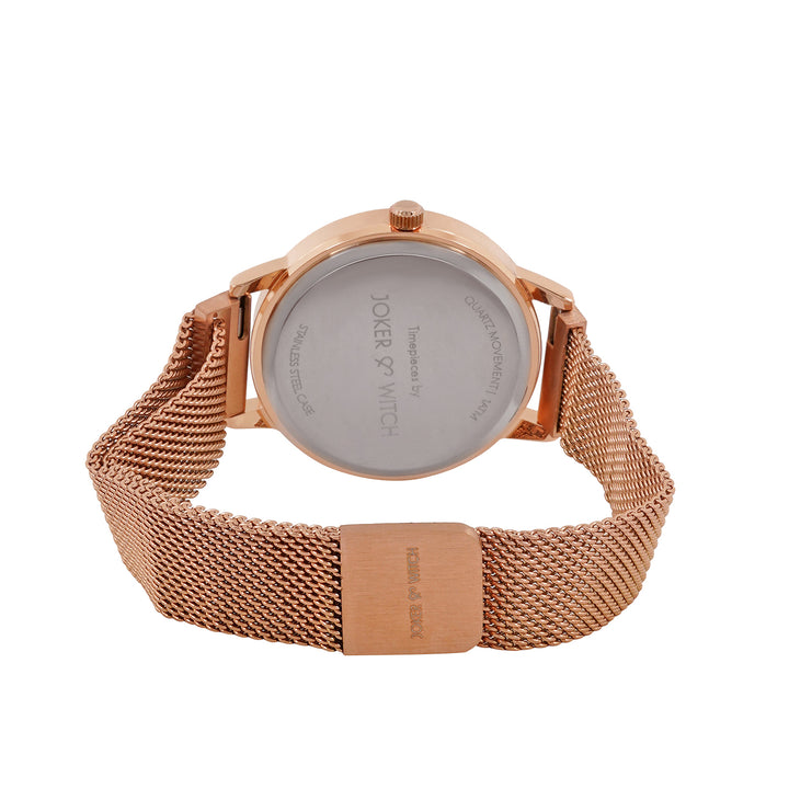 Melora Rosegold Watch Bracelet Stack